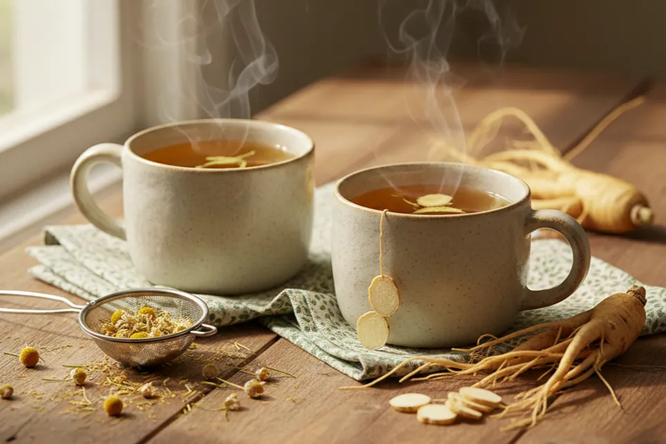 دمنوش گیاهی برای آنفولانزا